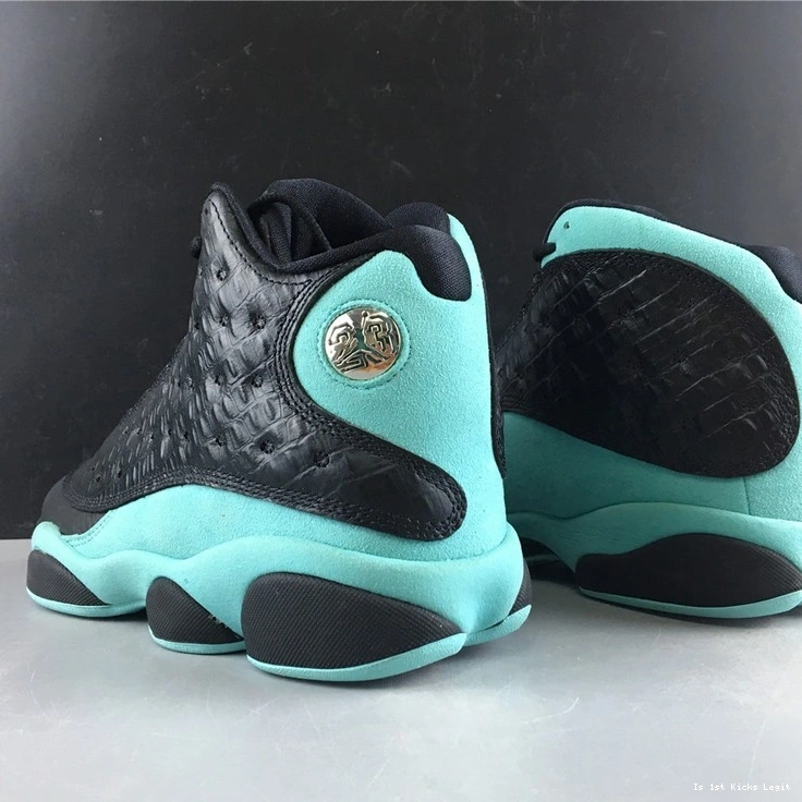 13 Green  Island 414571-030 Jordan Retro Black 0122